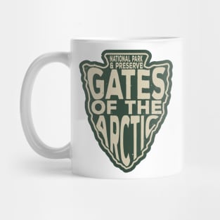 Gates of the Arctic National Park & Preserve name arrowhead Mug